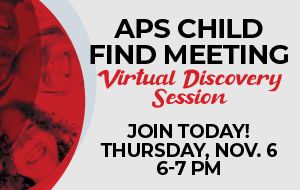  APS Child Find Virtual Meeting