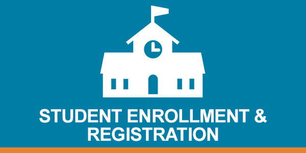 Student enrollment header graphic 