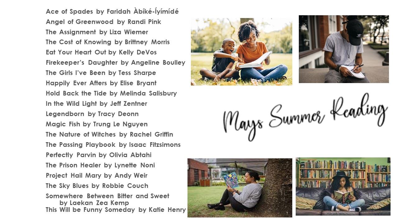 Mays HS Summer Reading List