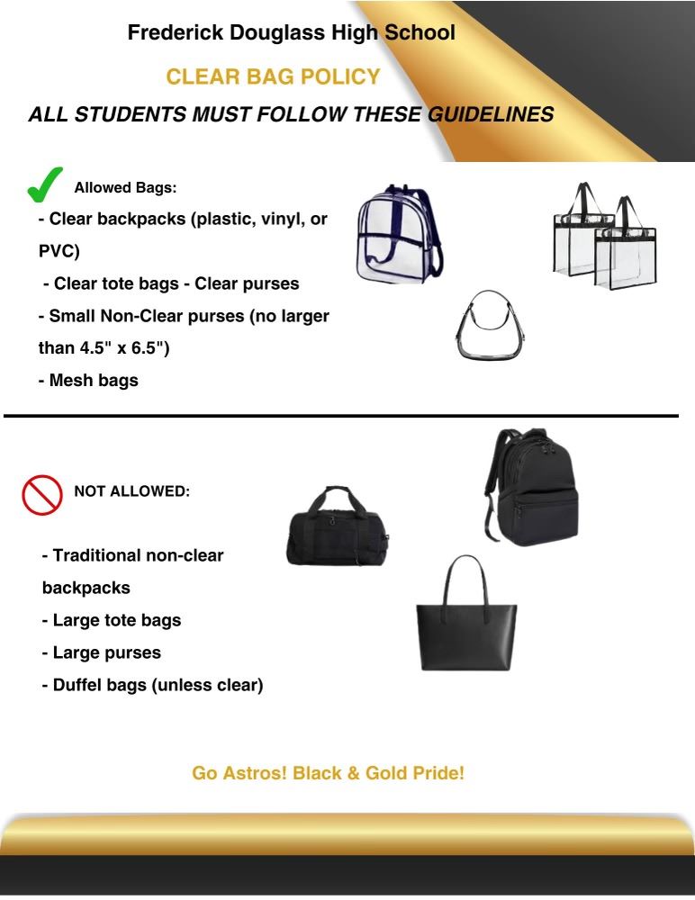  Clear Bag Policy