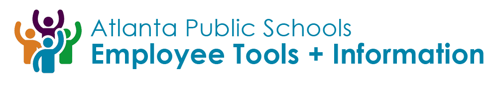 APS Employee Tools & Information Header 