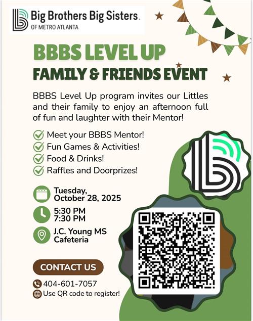  LEVEL UP with BBBS Atlanta!